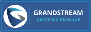 A blue banner with the words grandstreet certified realtor.